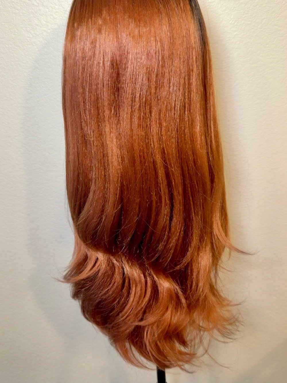Lady Miranda Women’s Straight Headband Wig - Copper Brown - Picture 5 of 5